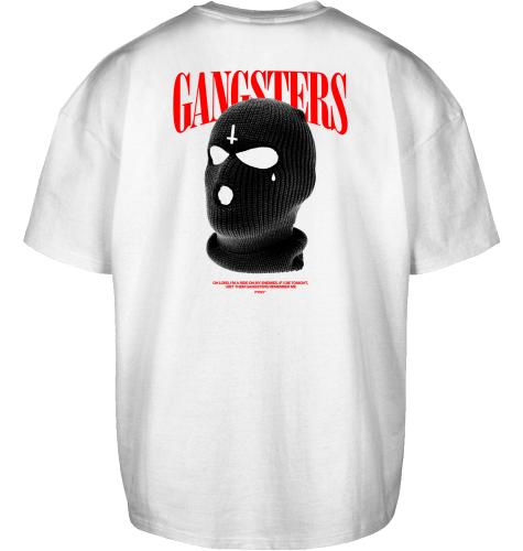 PYRO GANGSTERS OVERSIZE TEE - PYRO THE BRAND