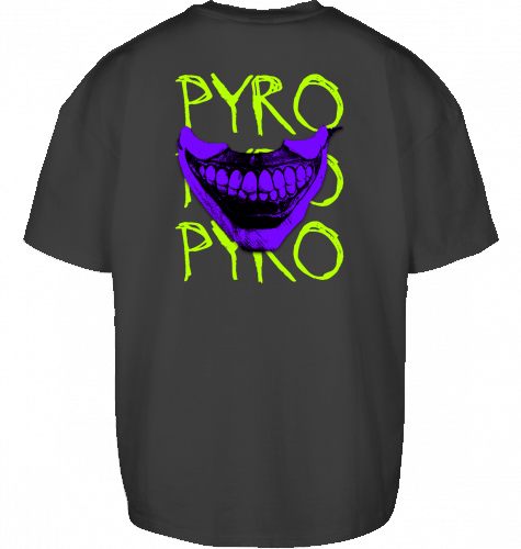 PYRO JOKER OVERSIZE TEE - PYRO THE BRAND