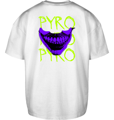 PYRO JOKER OVERSIZE TEE - PYRO THE BRAND