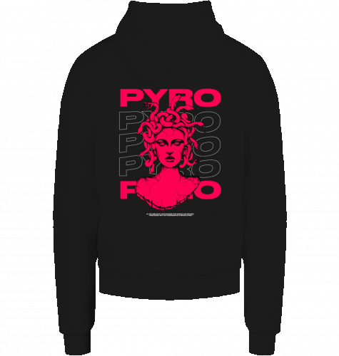 PYRO MEDUSA OVERSIZE HOODIE - PYRO THE BRAND