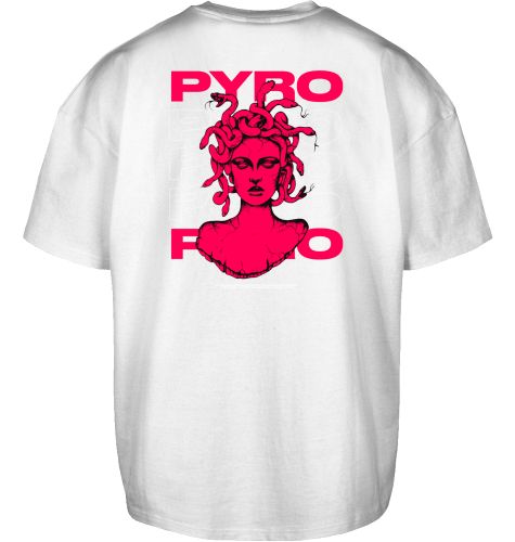 PYRO MEDUSA OVERSIZE TEE - PYRO THE BRAND