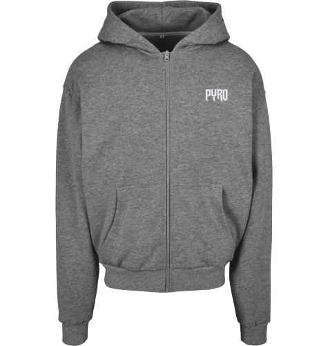 PYRO BASIC ZIP HOODIE - PYRO THE BRAND