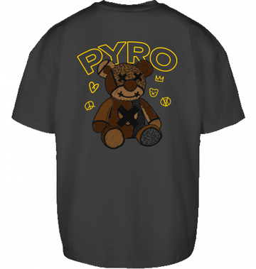 PYRO BROWN TEDDY OVERSIZE TEE